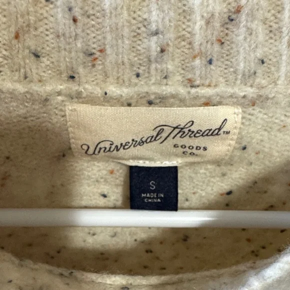 Universal Thread Speckled Cream Sweater - Picture 2 of 3